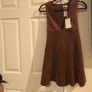 Wilfred suede dress